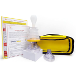 LifeVac Yellow Travel Kit - Portable Suction Rescue Device, First Aid Kit for Kids and Adults, Portable Airway Suction Device for Children and Adults
