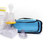 LifeVac Blue Travel Kit - Portable Suction Rescue Device, First Aid Kit for Kids and Adults, Portable Airway Suction Device for Children and Adults